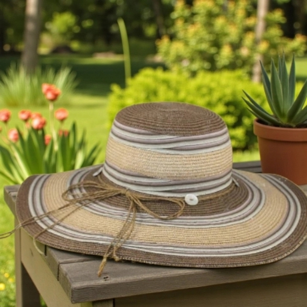 Wide Brim Straw Hat